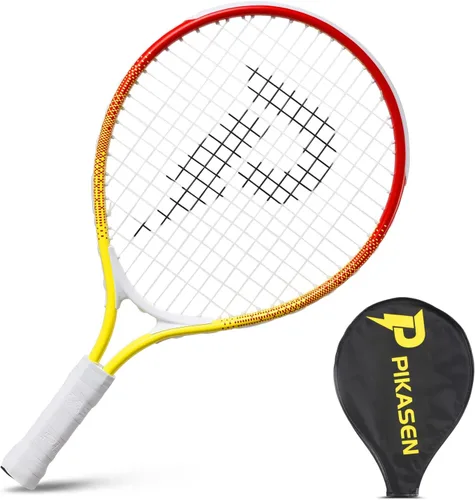 Vista 8 de Raqueta de tenis para niños de 17 a 25 pulgadas, el mejor kit de inicio para niños de 4 años en adelante con bolsa de correa para el hombro y mini