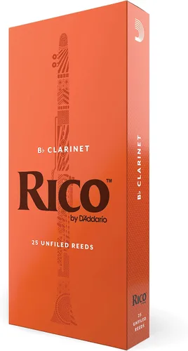 Vista 23 de D’Addario Woodwinds - Lengüetas para clarinete Rico Bb - RCA0315 - Fuerza 1.5, paquete de 3