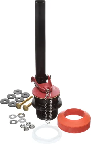 Vista 2 de Fluidmaster 507AKP7 PerforMAX Kit de reparación universal de alto rendimiento de válvula de descarga de inodoro de 2 pulgadas con junta y pernos