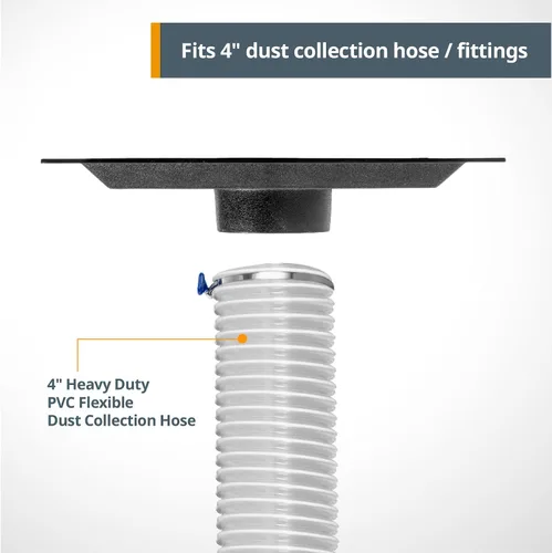 Vista 5 de POWERTEC 70131 - Campana antipolvo para sierra de mesa de 12 pulgadas