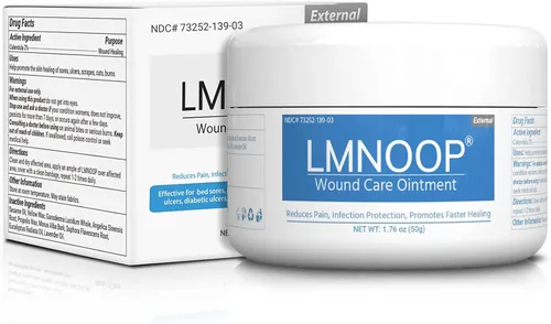 Vista 9 de Crema para el dolor de cama, ungüento orgánico para úlceras por decúbito, tratamiento de úlceras por presión, curación rápida de heridas