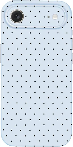 Vista 165 de Hython Funda para iPhone Air, diseño estético de lunares lindos, funda simple de 6.5 pulgadas, delgada, antiarañazos, parachoques de TPU suave, a
