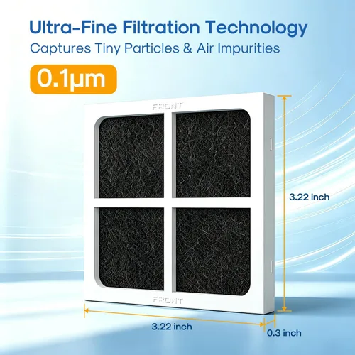 Vista 2 de ICEPURE Filtro de aire de repuesto para LG LT120F, 9918 rojo, paquete de 3
