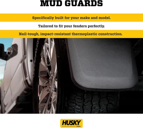 Vista 3 de Husky Liners - Guardabarros delanteros y traseros 2015-2022 Chevrolet Colorado, GMC Canyon sin balizas o revestimiento (excluye ZR2), juego