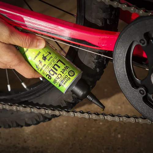 Vista 2 de GREEN OIL Paquete Saver - Incluye lubricante para cadena de bicicleta húmeda de 3.4 fl oz, gelatina desengrasante 3.4 fl oz, verde limpio 10.1 fl oz