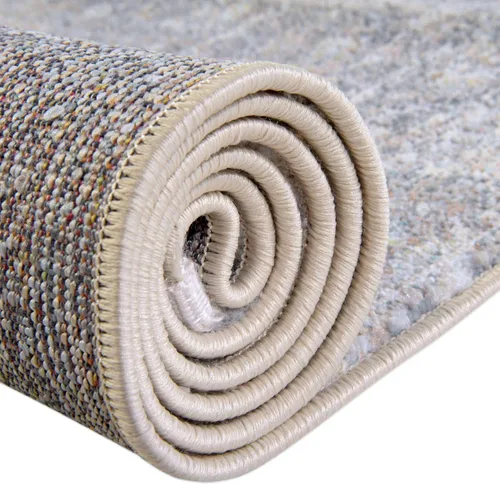 Vista 9 de Unique Loom Baracoa Collection - Alfombra de área La Cabana (2' 2" x 3' 1", gris humo/marrón)