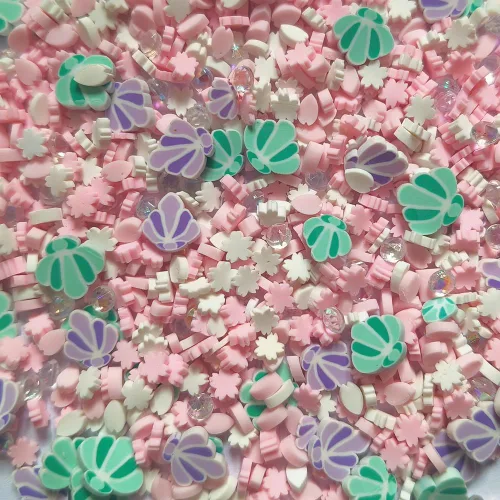 Vista 13 de 1.41 oz Mini Animales Fimo Rebanadas de Polímero Adultos Uñas Rebanadas de Arte Suministros de Diseño DIY Artesanía (Animales)