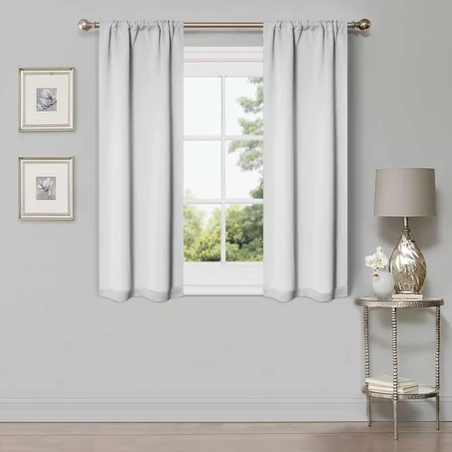 Vista 217 de Superior Cortinas Opacas, Oscurecimiento de Habitación, Dormitorio, Cortinas, Cocina, Acentos de Ventana de Sala de Estar, Bloqueo Solar, Térmico