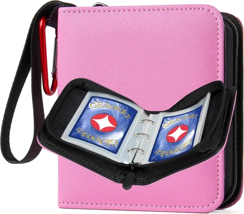 Vista 15 de GEAoffice Mini carpeta de tarjetas coleccionables de 1 bolsillo con Negro-1 bolsillo