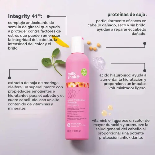 Vista 3 de milk_shake color maintainer shampoo for color-treated hair