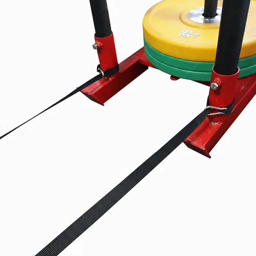 Vista 4 de 2 Piezas Correas de Tracción de Arnés de Trineo de 9.8 Pies, Accesorio de Arnés de Neumático de Trineo para Fútbol Americano Correr Sprint