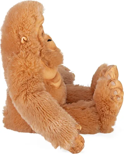 Vista 5 de Wild Republic Colección de artista, Bigfoot, regalo para niños, 15 pulgadas, juguete de peluche, relleno es botellas de agua recicladas hiladas.