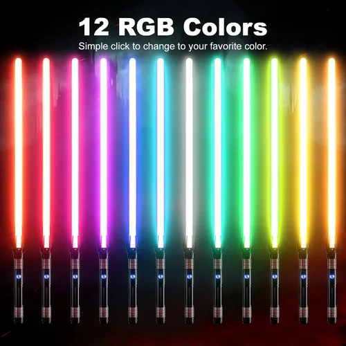 Vista 5 de NSABERS Sable de luz de sable para adultos y niños, disfraz de cosplay recargable