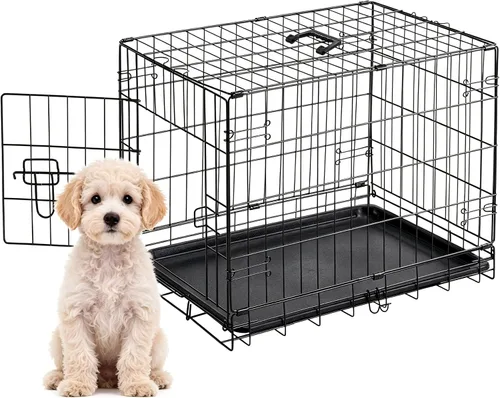 Vista 8 de Jaula para perros de 18 pulgadas, jaula para perros pequeños