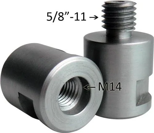 Vista 2 de DAMO Adaptador 5/8"-11 Macho a M14 Hembra