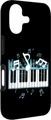 Vista 3 de Piano Musical Keys and Notes Case for iPhone 17