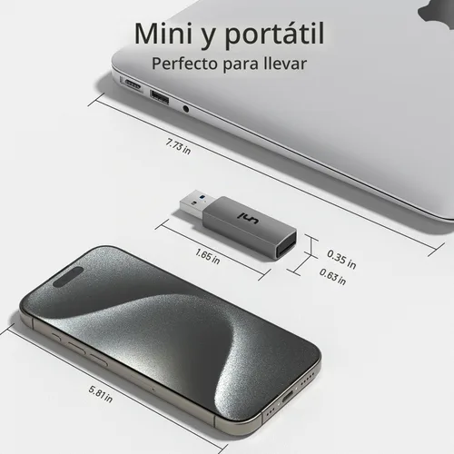 Vista 8 de uni Lector de tarjetas SD, adaptador de tarjeta SD USB 3.0 de alta
