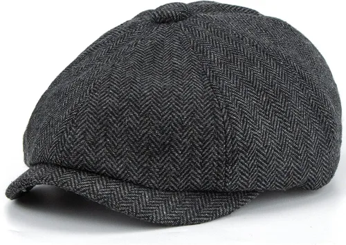 Vista 5 de Gorra de algodón Gatsby Ivy Golf ajustable para hombre, 8 paneles