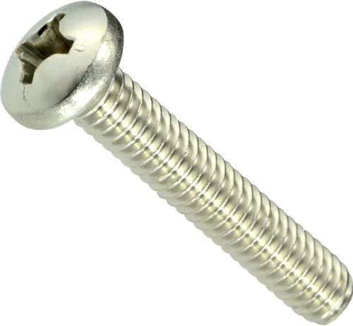 Vista 7 de Hard-to-Find Fastener 014973479299 Tornillos para máquina de cacerola Phillips, 10-24 x 4, Pieza-8