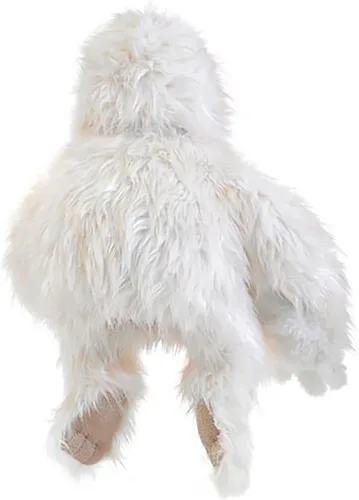 Vista 3 de Folkmanis Yeti - Marioneta de mano, color blanco