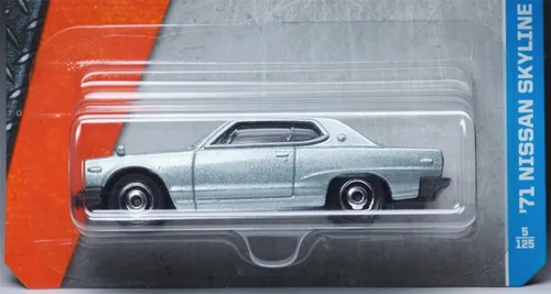 Vista 2 de Matchbox 2016 MBX Adventure City '71 Nissan Skyline 2000 GTX 5/125, plateado