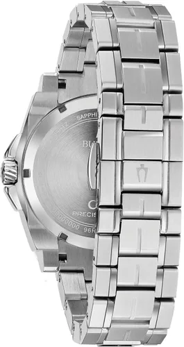 Vista 3 de Bulova Men's Icon High Precisionist Quartz Chronograph Diamond Watch, 100m Water Resistant, Continous Sweeping Secondhand