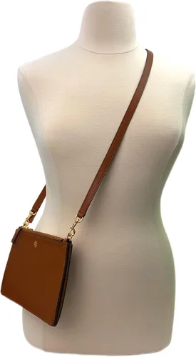 Vista 4 de Tory Burch Bandolera delgada con doble cremallera (Cortado), Cortado