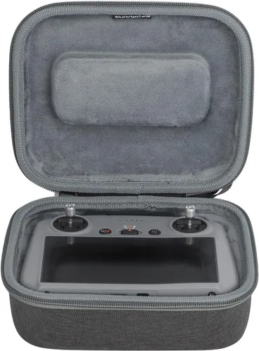 Vista 3 de Coyktonty - Funda de transporte para DJI AIR 3/Mini 4 Pro, bolsa de almacenamiento para controladores DJI RC2/RC-N2, funda de accesorios para drones