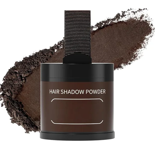 Vista 16 de Polvo para la línea del cabello (caoba) - Cubra instantáneamente las raíces de cabello canoso, sombra para el color del cabello, retoque