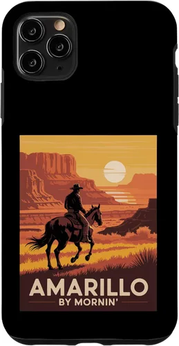 Vista 13 de Amarillo by Mornin Folk Style Western Country Music Case for iPhone 17
