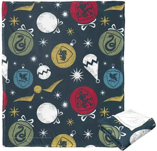 Vista 32 de Northwest Harry Potter - Manta de seda táctil, 50 x 60 pulgadas, All I Want for Christmas