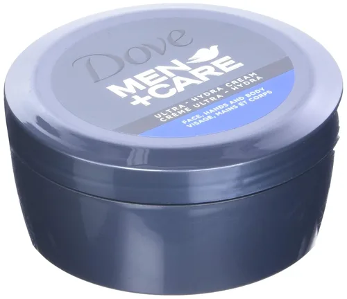 Vista 3 de Dove Men + Care Ultra Hydra Cream - Crema para rostro, manos y cuerpo, 8.5 fl oz