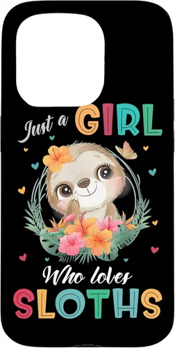 Vista 14 de Just a Girl Who Loves Sloths Case for iPhone 17