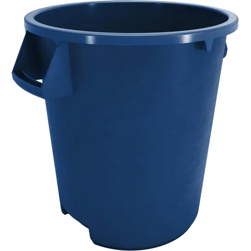 Vista 11 de SPARTA Bronco - Contenedor de basura redondo para desechos, 10 galones, color negro, paquete de 6