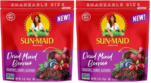 Vista 8 de Sun-Maid Rebanadas de Mango Seco - Bolsa Resellable de 15 oz - Endulzado con Azúcar de Caña - Aperitivo de Fruta Seca para Almuerzos, Aperitivos