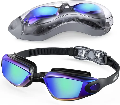 Vista 13 de Aegend Swim Goggles, Swimming Goggles No Leaking Full Protect Adult Youth