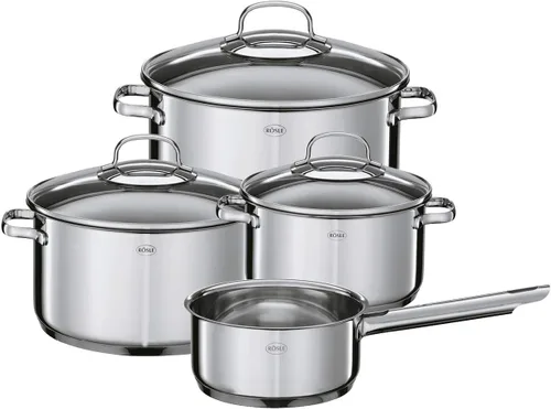Vista 8 de Rosle Elegance - Juego de utensilios de cocina de acero inoxidable, 5 piezas