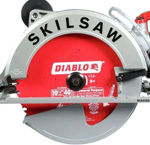 Vista 4 de SKILSAW SPT70WM-22 10-1/4 In. Magnesio SAWSQUATCH Worm Drive (Hoja Diablo)