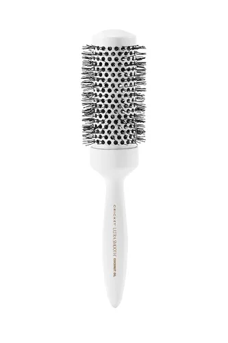 Vista 12 de Cricket Cepillo térmico de coco ultra suave, barril de cerámica de 1.5 pulgadas, aceite de coco y queratina, cerdas antiestáticas resistentes al