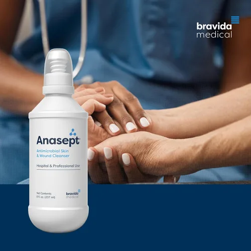 Vista 9 de Anasept Limpiador antimicrobiano para piel y heridas, botella de 8 onzas con rociador de dedos, aerosol para heridas, enjuague estéril, spray