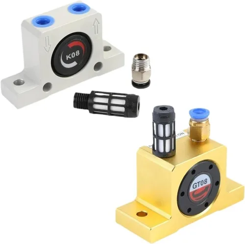 Vista 2 de Air pneumatic turbine vibrator GT8 GT10 GT13 GT16 GT20 GT25 GT30 GT32 GT36 GT40 Industrial Turbine Vibrator K8 K10 K13 K16 K20(GT10)