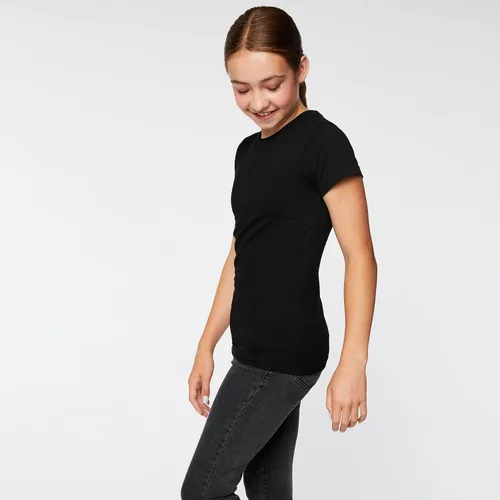 Vista 3 de LAT Niñas Activewear Sportswear Camiseta de longitud más larga (2616)