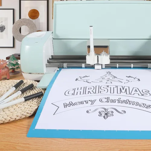 Vista 3 de REALIKE - Bolígrafos variados para Cricut Maker 3/Maker 4/Maker/Explore 3/4/Air 2/Air, juego de 7 bolígrafos negros, incluye bolígrafo de punta