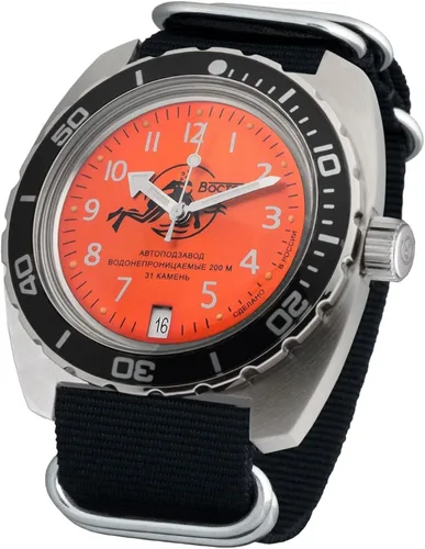 Vista 2 de VOSTOK Amphibian 710378 - Reloj de pulsera automático para hombre