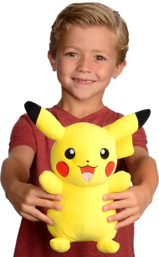 Vista 7 de Pokémon 95251 Pikachu de peluche grande de 12 pulgadas