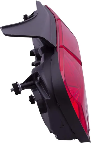 Vista 8 de HEADLIGHTSDEPOT Juego de luces traseras de diseño simple con par de lentes transparentes rojas compatibles con Mustang/Shelby GT500 2010-2012