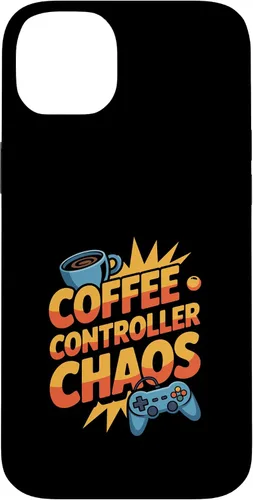 Vista 15 de Coffee Controller and Chaos Gamer Parents Mom and Dad Case for iPhone XR