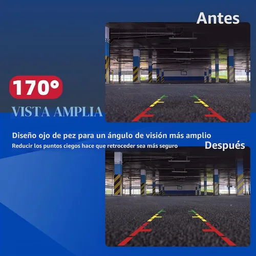 Vista 4 de Cámara de respaldo compatible con Silverado Sierra 1500 2500 3500 2016-2019