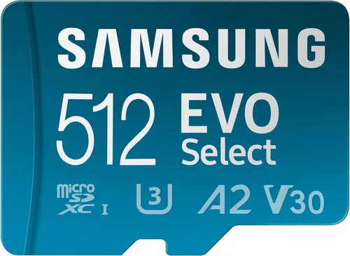 Vista 7 de SAMSUNG EVO Select Micro SD-Tarjeta de memoria + adaptador, 128 GB microSDXC 130 MB/s Full HD y 4K UHD, UHS-I, U3, A2, V30, almacenamiento ampliado