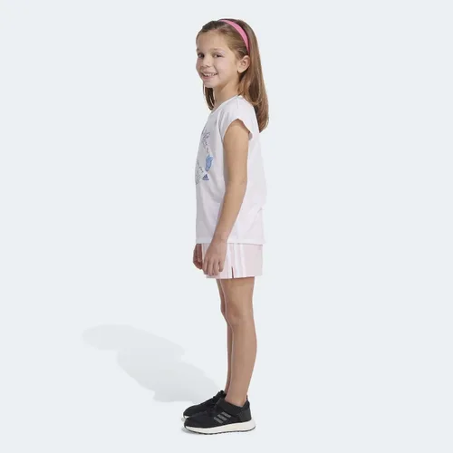 Vista 7 de adidas Conjunto corto de rizo francés de algodón de 2 piezas para niñas